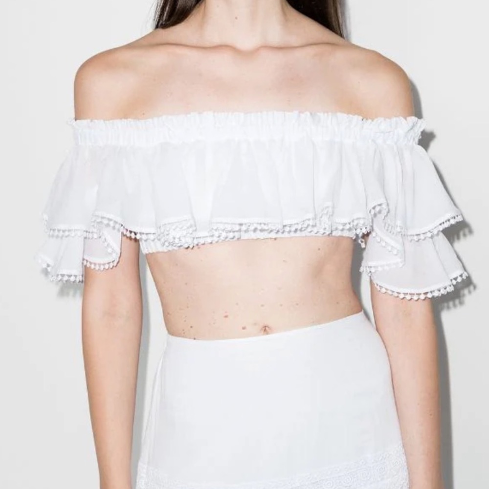 XS | Charo Ruiz Ibiza Cata crop top